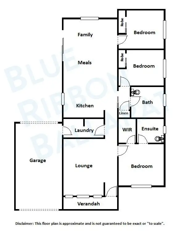 Floorplan of Homely house listing, 9 Muller Court, Mount Clear VIC 3350