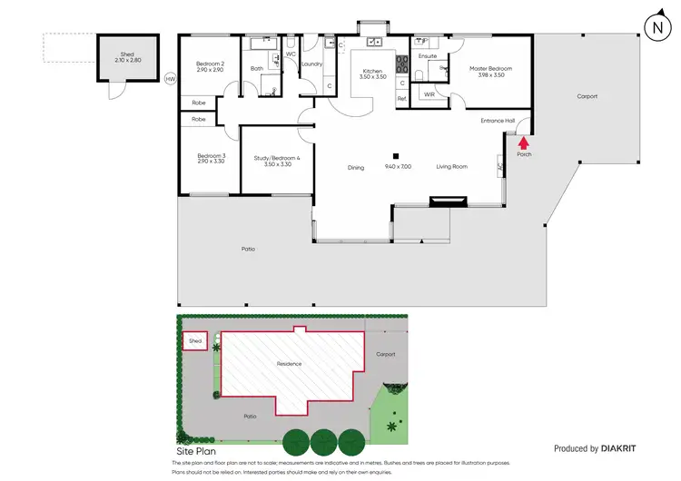 Floorplan of Homely house listing, 18 Manciple Street, Rye VIC 3941
