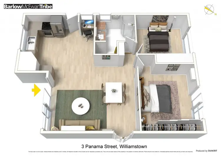 Floorplan of Homely house listing, 3 Panama Street, Williamstown VIC 3016