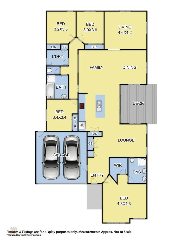 Floorplan of Homely house listing, 16 Catherine Court, Yarra Glen VIC 3775