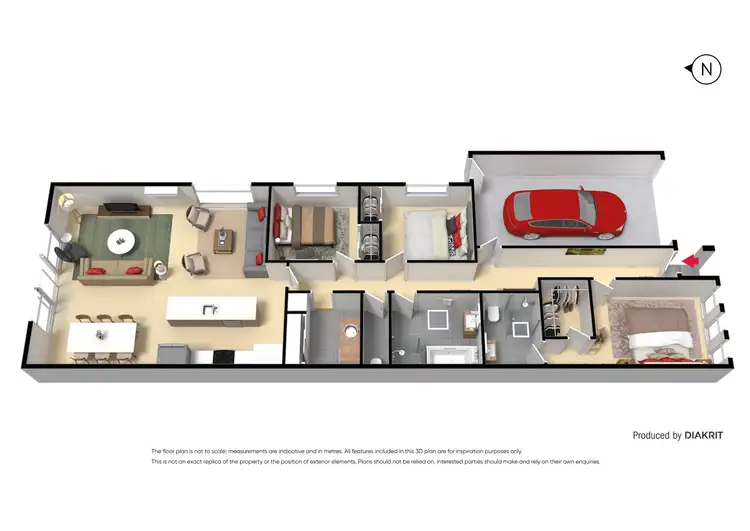 Floorplan of Homely unit listing, 2/30 Bridlepath Drive, Truganina VIC 3029
