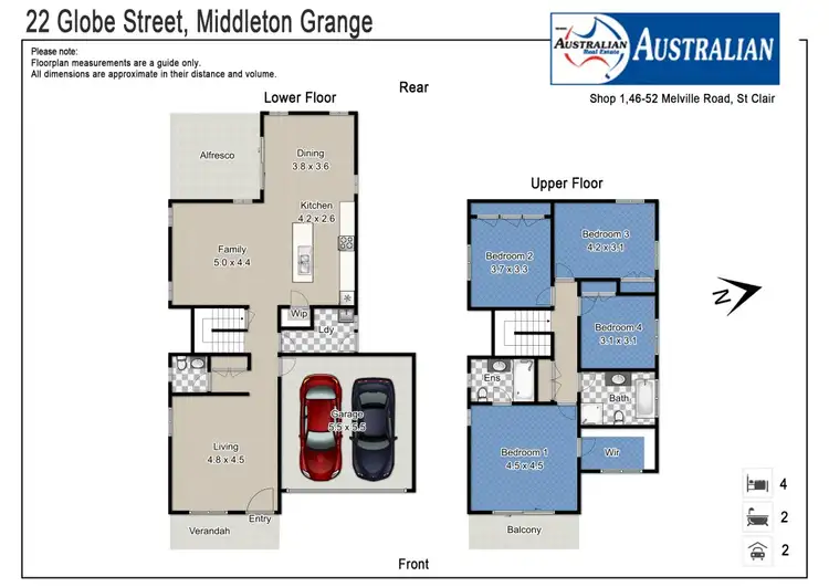 Floorplan of Homely house listing, 22 Globe Street, Middleton Grange NSW 2171