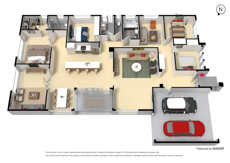 Floorplan of Homely house listing, 34 Drover Avenue, Manor Lakes VIC 3024