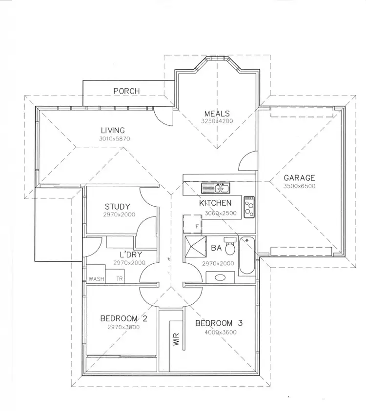 Floorplan of Homely house listing, 1 Latrobe Court, Wangaratta VIC 3677