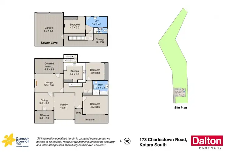 Floorplan of Homely house listing, 173 Charlestown Road, Kotara South NSW 2289