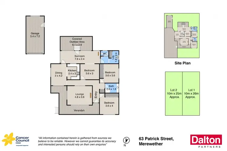 Floorplan of Homely house listing, 63 Patrick Street, Merewether NSW 2291