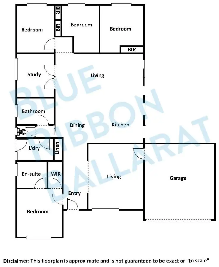 Floorplan of Homely house listing, 16 Jordan Avenue, Delacombe VIC 3356