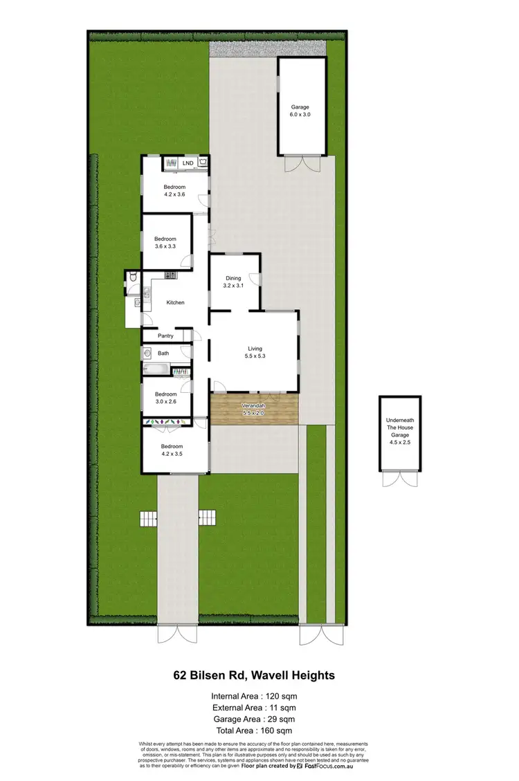 Floorplan of Homely house listing, 62 Bilsen Road, Wavell Heights QLD 4012