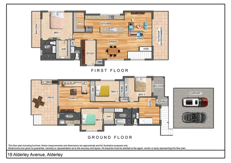 Floorplan of Homely house listing, 19 Alderley Avenue, Alderley QLD 4051