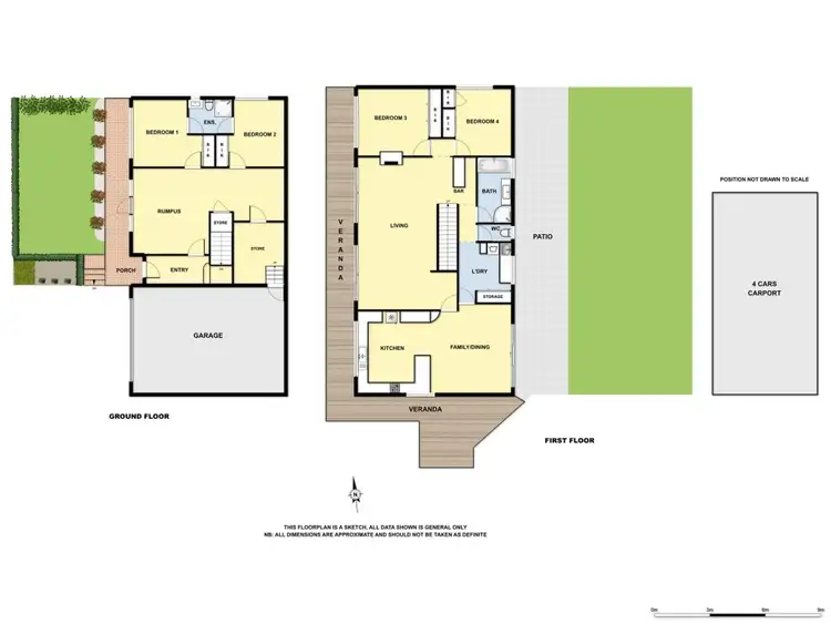 Floorplan of Homely house listing, 19 Leslie Avenue, Boronia VIC 3155