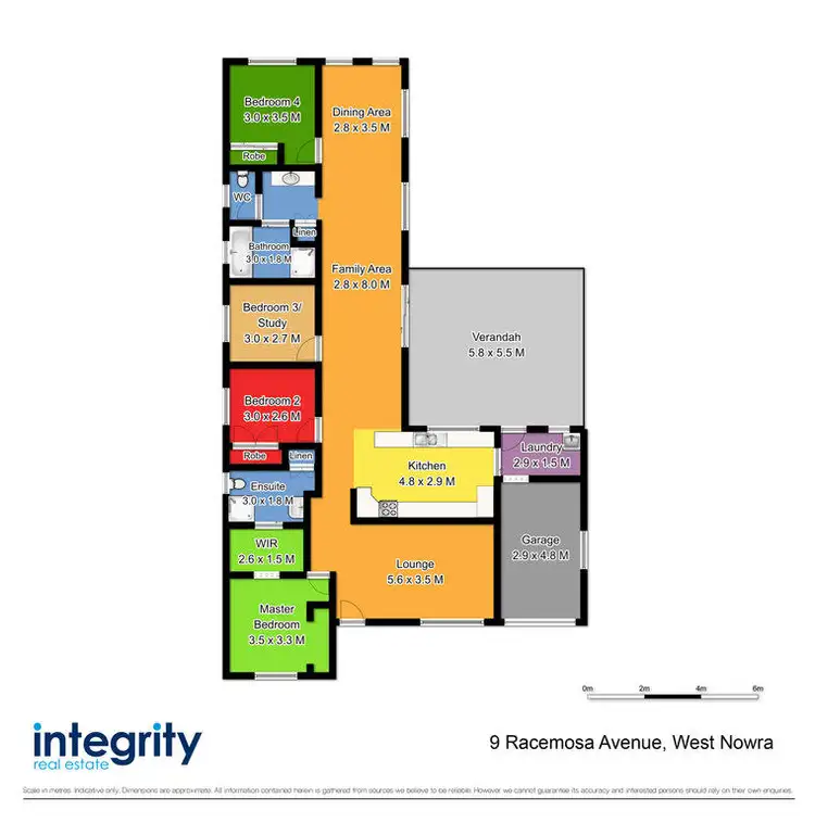 Floorplan of Homely house listing, 9 Racemosa Avenue, West Nowra NSW 2541