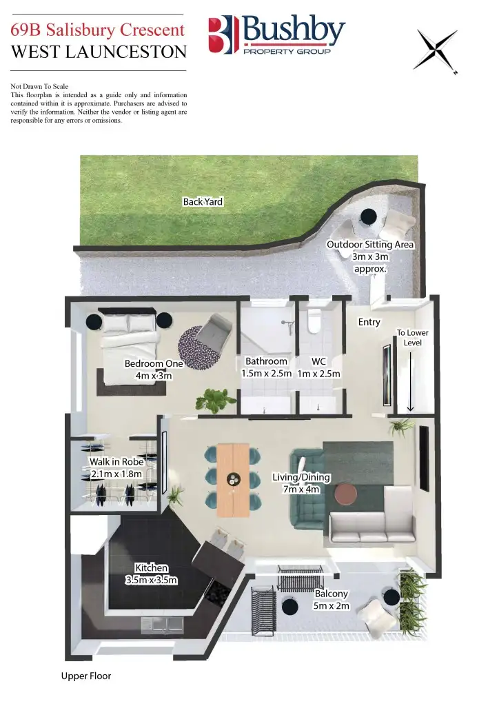 Floorplan of Homely house listing, 2/69 Salisbury Crescent, West Launceston TAS 7250