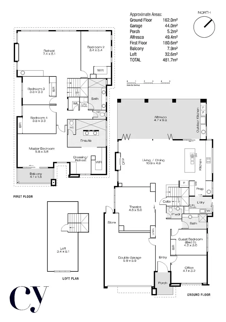 Floorplan of Homely house listing, 29 The Grove, Wembley WA 6014