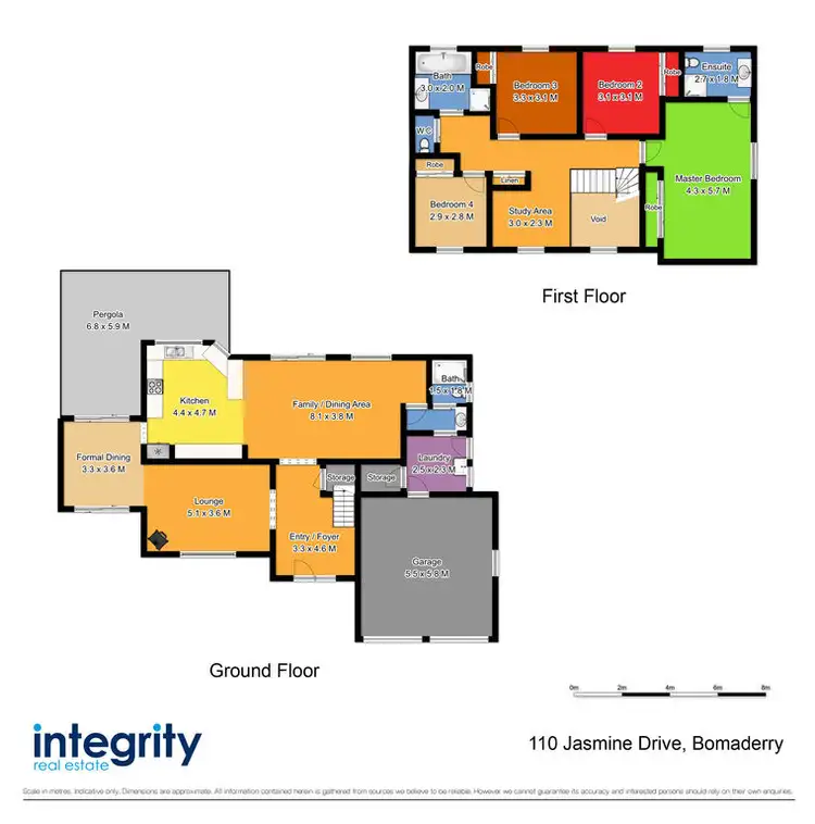 Floorplan of Homely house listing, 110 Jasmine Drive, Bomaderry NSW 2541
