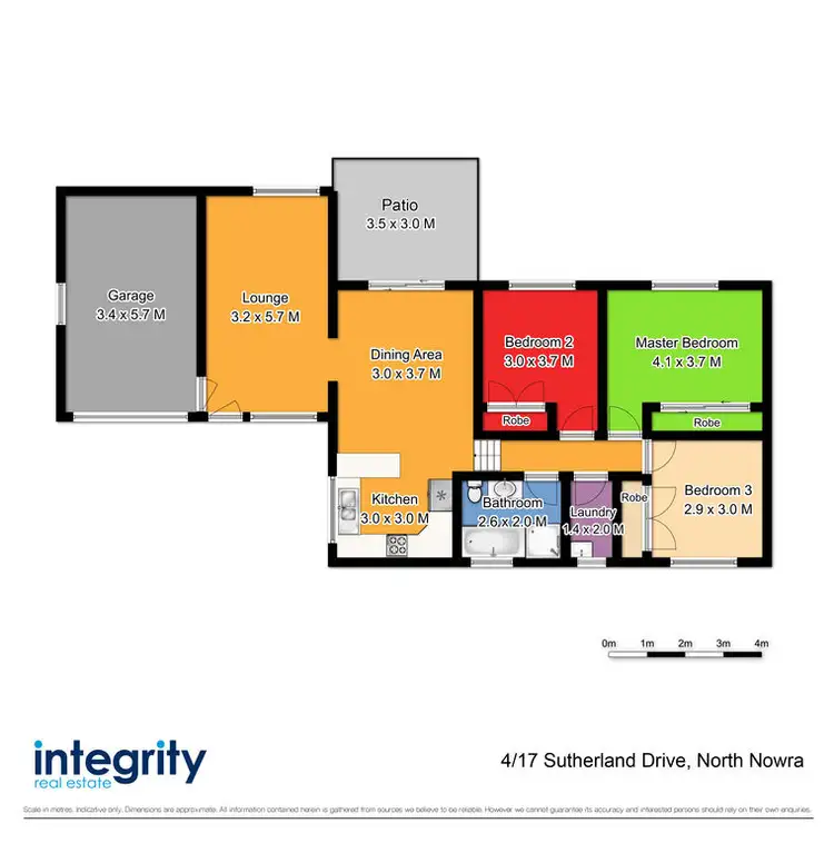 Floorplan of Homely villa listing, 4/17 Sutherland Drive, North Nowra NSW 2541