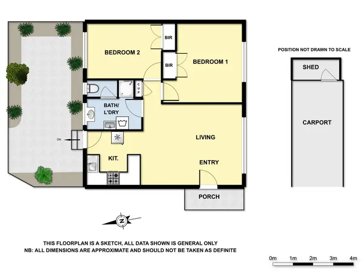 Floorplan of Homely unit listing, Address available on request