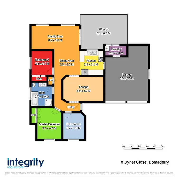 Floorplan of Homely house listing, 8 Dynet Close, Bomaderry NSW 2541