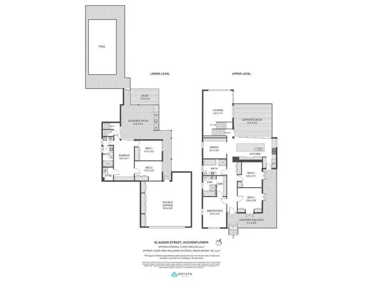 Floorplan of Homely house listing, 63 Agnes Street, Auchenflower QLD 4066