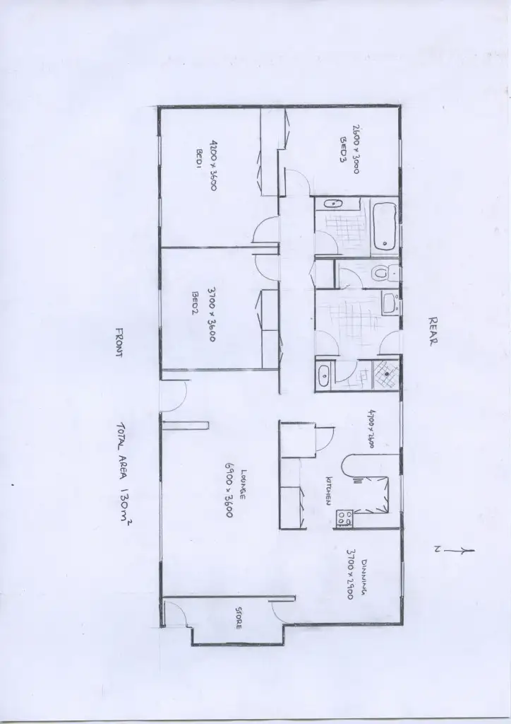 Floorplan of Homely house listing, Lot 1012 Gunggari Circuit, Tom Price WA 6751