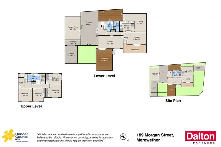 Floorplan of Homely house listing, 189 Morgan Street, Merewether NSW 2291