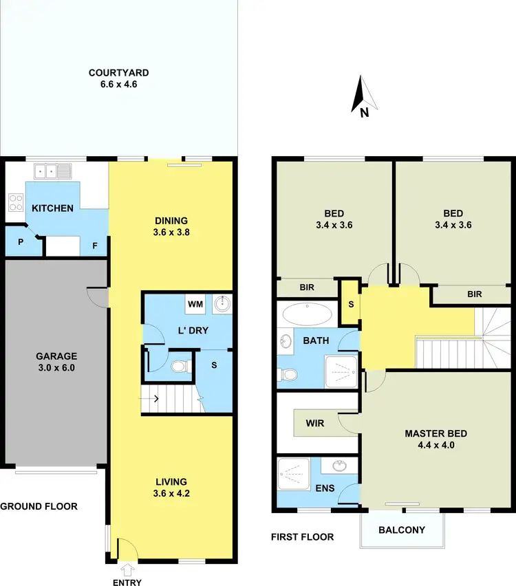 Floorplan of Homely house listing, 20 Titch Street, Footscray VIC 3011