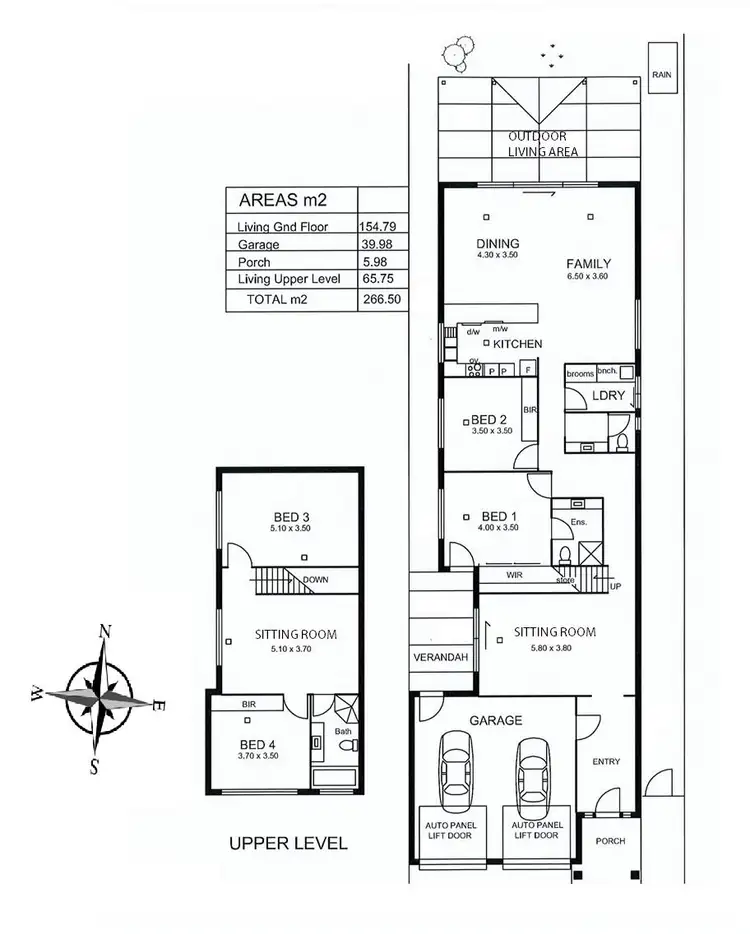 Floorplan of Homely house listing, 9A John Avenue, Tranmere SA 5073