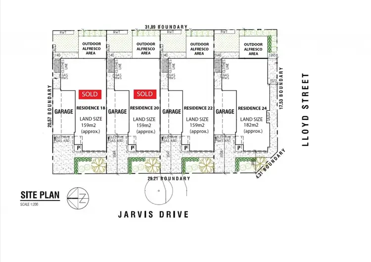 Floorplan of Homely house listing, 18-20 Jarvis Drive, Hectorville SA 5073