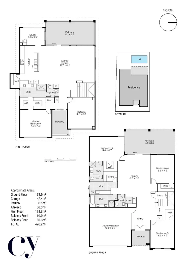 Floorplan of Homely house listing, 7 Hydaspe Vista, North Coogee WA 6163