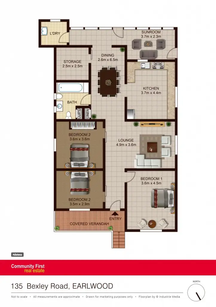 Floorplan of Homely house listing, 135 Bexley Road, Earlwood NSW 2206
