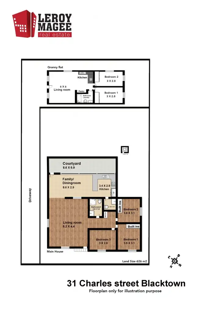 Floorplan of Homely house listing, 31 Charles Street, Blacktown NSW 2148