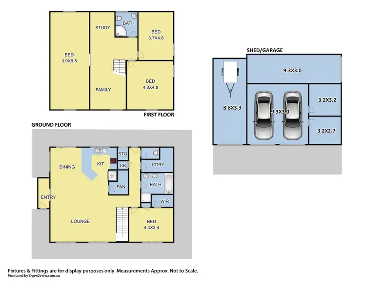 Floorplan of Homely rural property listing, 58 Killingworth Road, Yea VIC 3717
