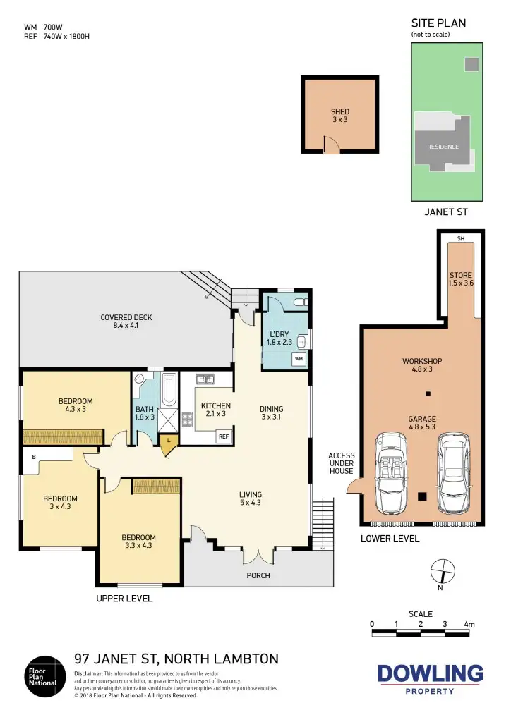 Floorplan of Homely house listing, 97 Janet Street, North Lambton NSW 2299