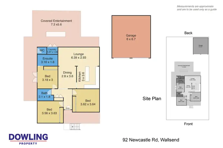 Floorplan of Homely house listing, 92 Newcastle Road, Wallsend NSW 2287
