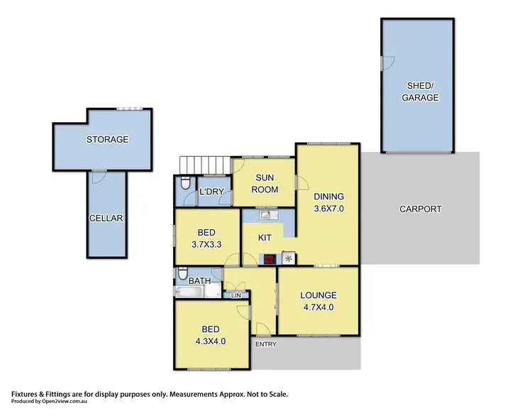 Floorplan of Homely house listing, 10 Deschamps Avenue, Lilydale VIC 3140