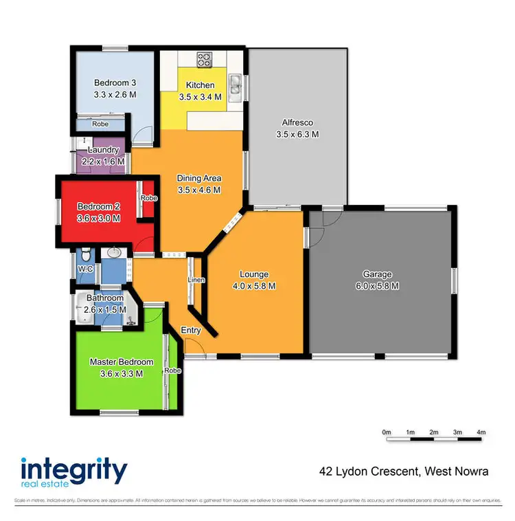 Floorplan of Homely house listing, 42 Lydon Crescent, West Nowra NSW 2541