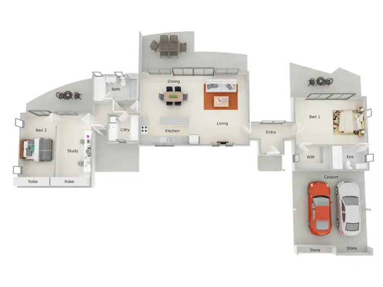 Floorplan of Homely house listing, 12 Biddys Pinch Road, Hampton NSW 2790