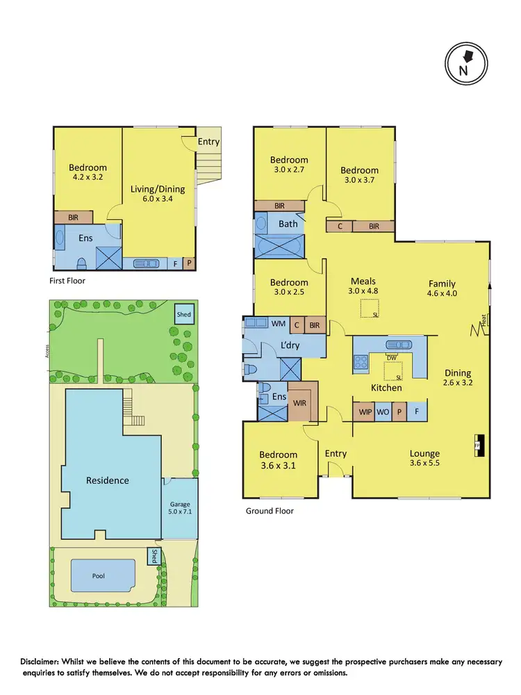 Floorplan of Homely house listing, 12 Carinya Avenue, Aspendale VIC 3195