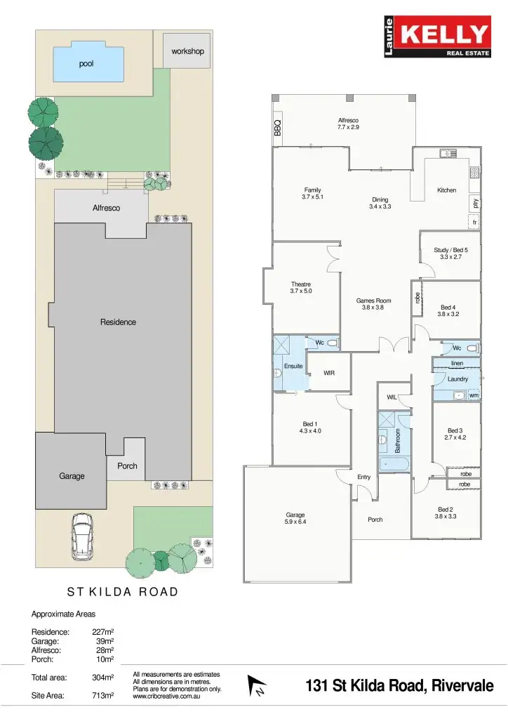 Floorplan of Homely house listing, 131 St Kilda Road, Rivervale WA 6103