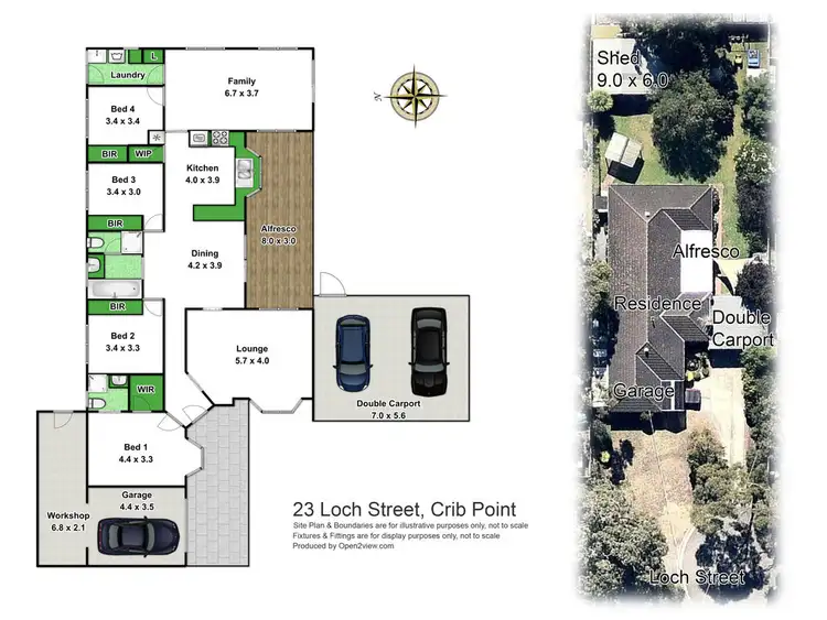 Floorplan of Homely house listing, 23 Loch Street, Crib Point VIC 3919