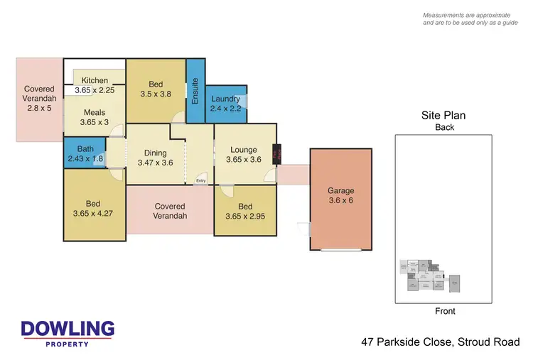 Floorplan of Homely house listing, 47 Parkside Close, Stroud Road NSW 2415