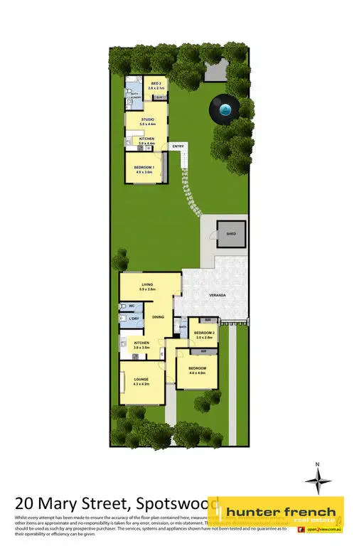 Floorplan of Homely house listing, 20 Mary Street, Spotswood VIC 3015