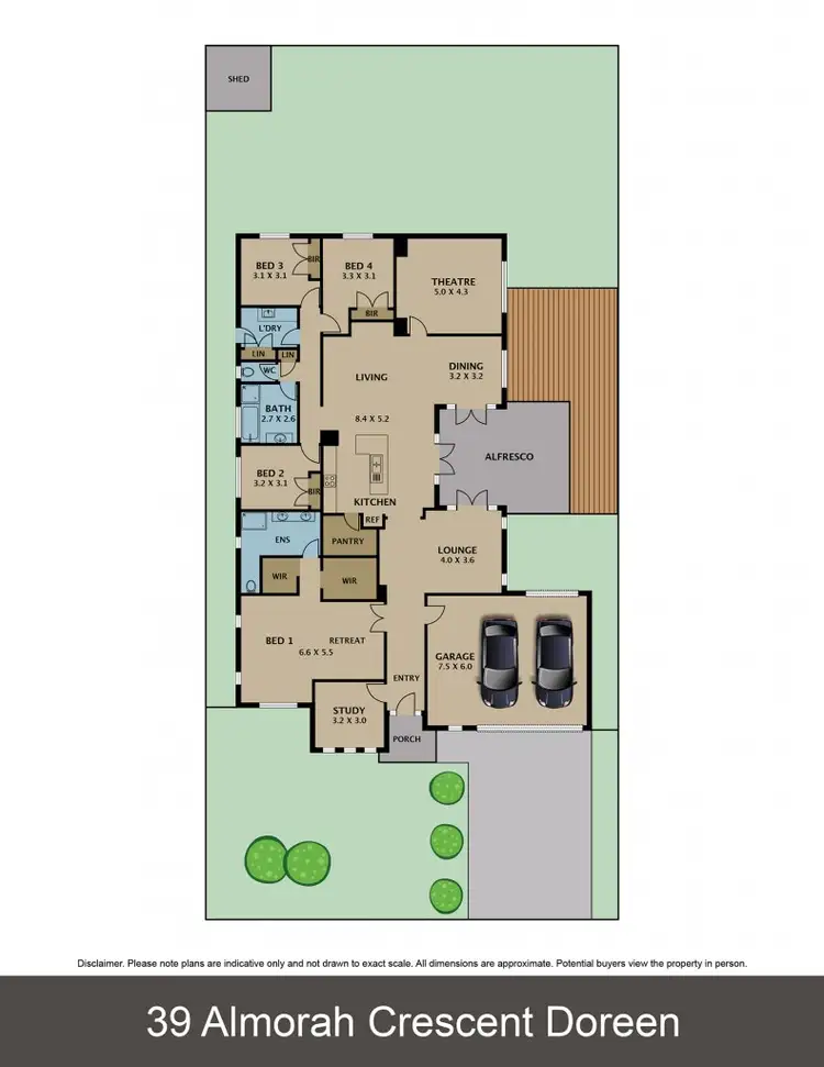 Floorplan of Homely house listing, 39 Almorah Street, Doreen VIC 3754
