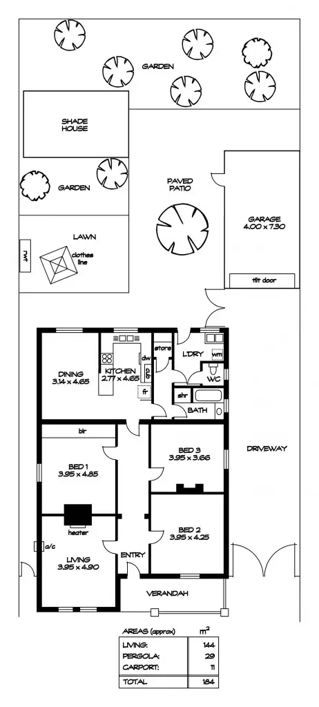 Floorplan of Homely house listing, 41 Albemarle Street, West Hindmarsh SA 5007