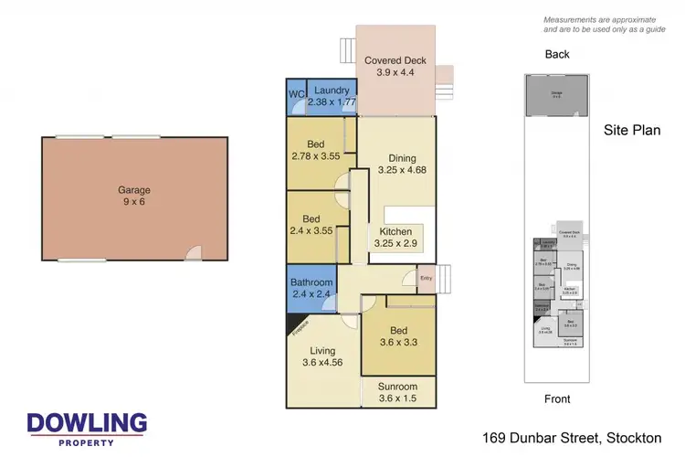 Floorplan of Homely house listing, 169 Dunbar Street, Stockton NSW 2295