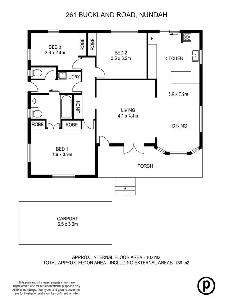 Floorplan of Homely house listing, 261 Buckland Road, Nundah QLD 4012