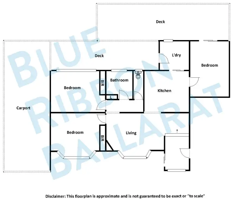 Floorplan of Homely house listing, 14 Elizabeth Street, Smythesdale VIC 3351