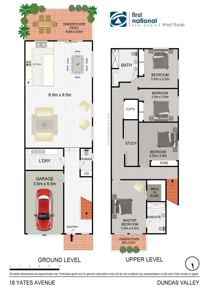 Floorplan of Homely house listing, Lot 1/18 Yates Avenue, Dundas Valley NSW 2117