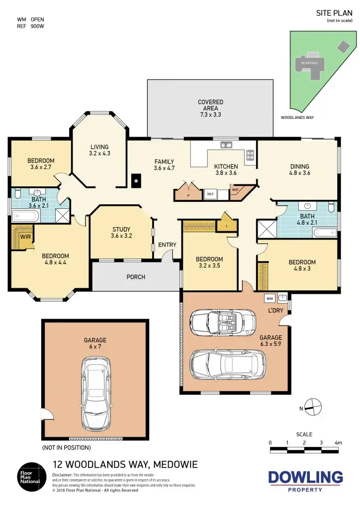 Floorplan of Homely house listing, 12 Woodlands Way, Medowie NSW 2318