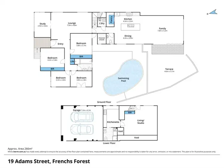Floorplan of Homely house listing, 19 Adams Street, Frenchs Forest NSW 2086