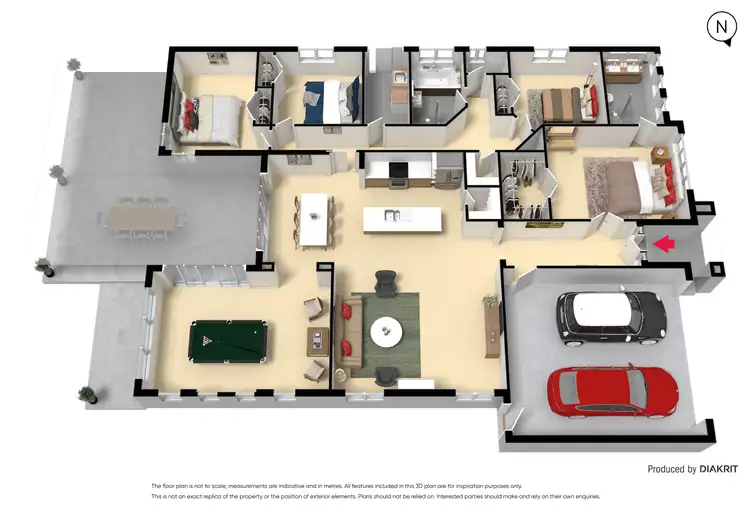 Floorplan of Homely house listing, 526 Derrimut Road, Tarneit VIC 3029